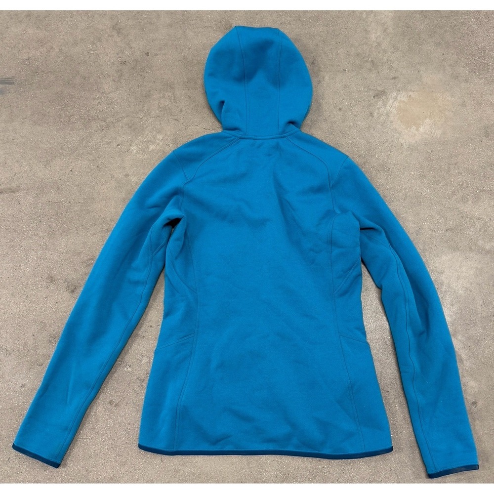 Arcteryx Kyanite Hoodie Women Small Turquoise Blue Ski Touring Soft Fleece Gorp - Picture 2 of 13